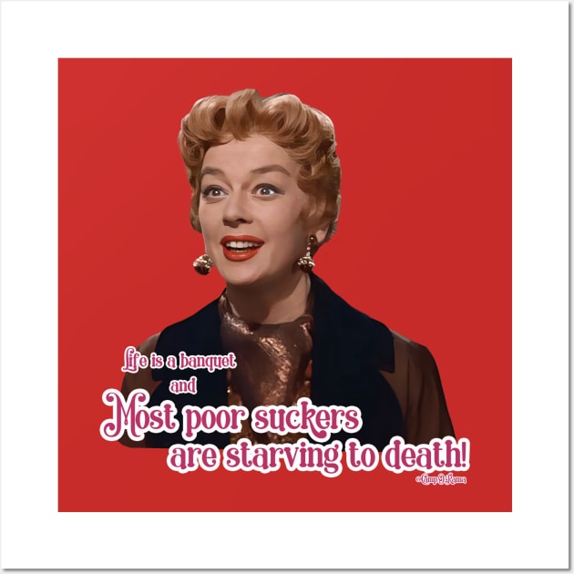 Auntie Mame Wall Art by Camp.o.rama